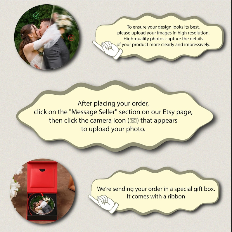 Custom Pet Memorial Ornament: Clear Glass , In Loving Memory image 6