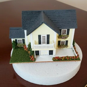 1:144 Scale Miniature Doll House Fully Assembled image 6