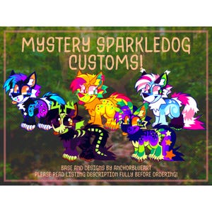 Mystery Surprise Sparkledog Sonderanfertigung Furry/Fursona Adoptable