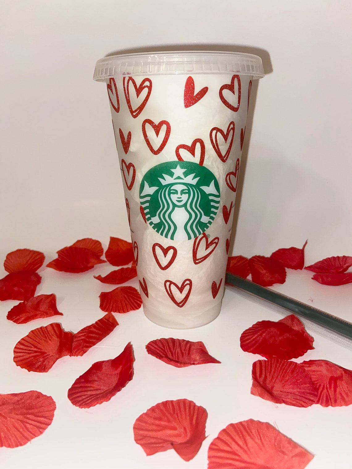 Valentine's Day Reusable Starbucks Cup Etsy