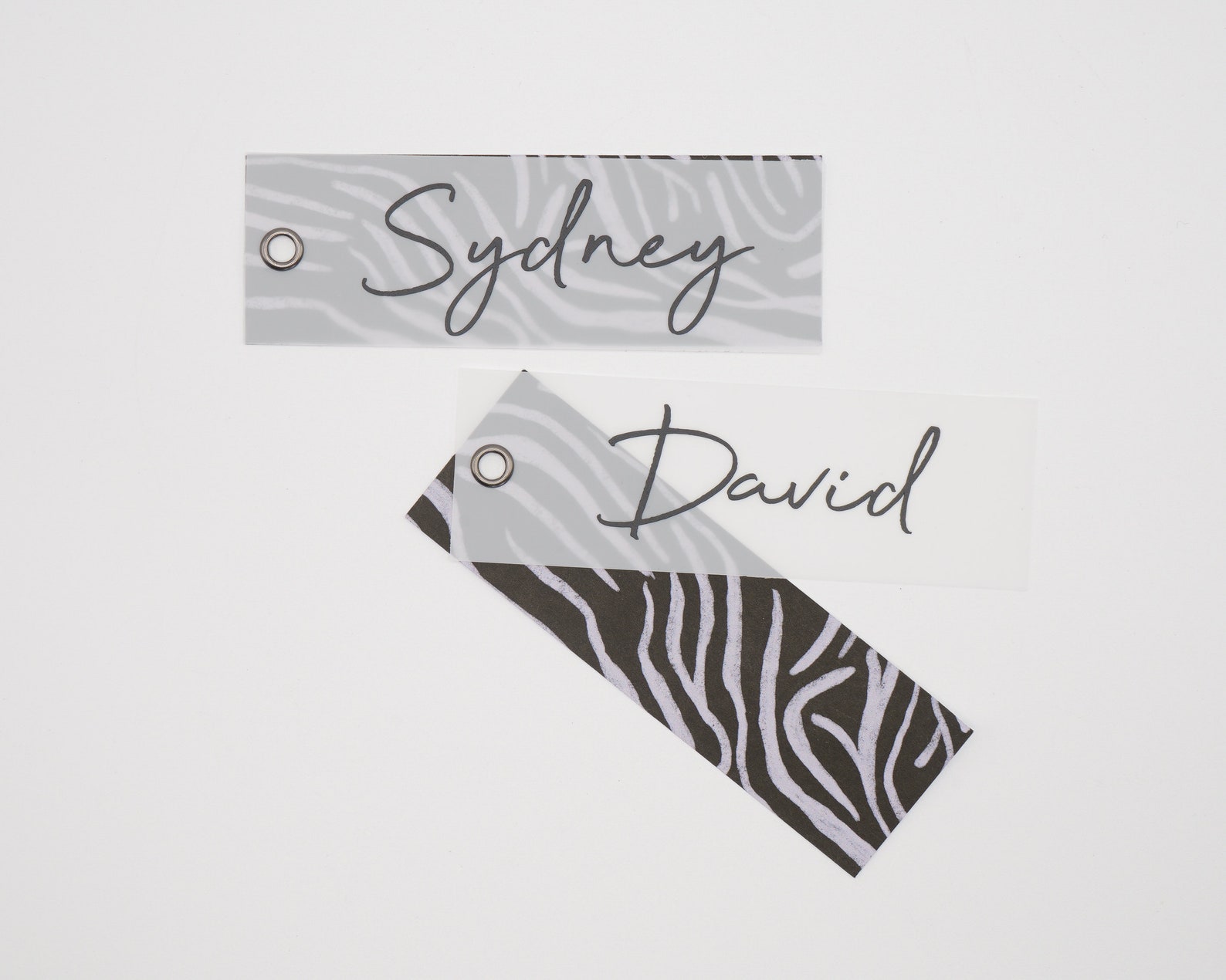 Vellum Name Tag Vellum Placecard for Weddings and Events Etsy