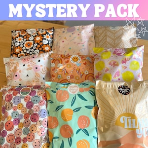 100ct 10x13&quot; Poly Mailer MYSTERY PACK, 3.15mil Thick. Mystery mailers, Spring poly mailers, Summer mailers!