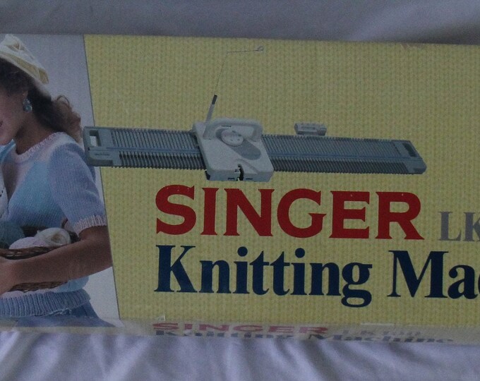 Vintage Singer LK100 Knitting Machine, 1986, Knitting is Where the Fun Is Etsy