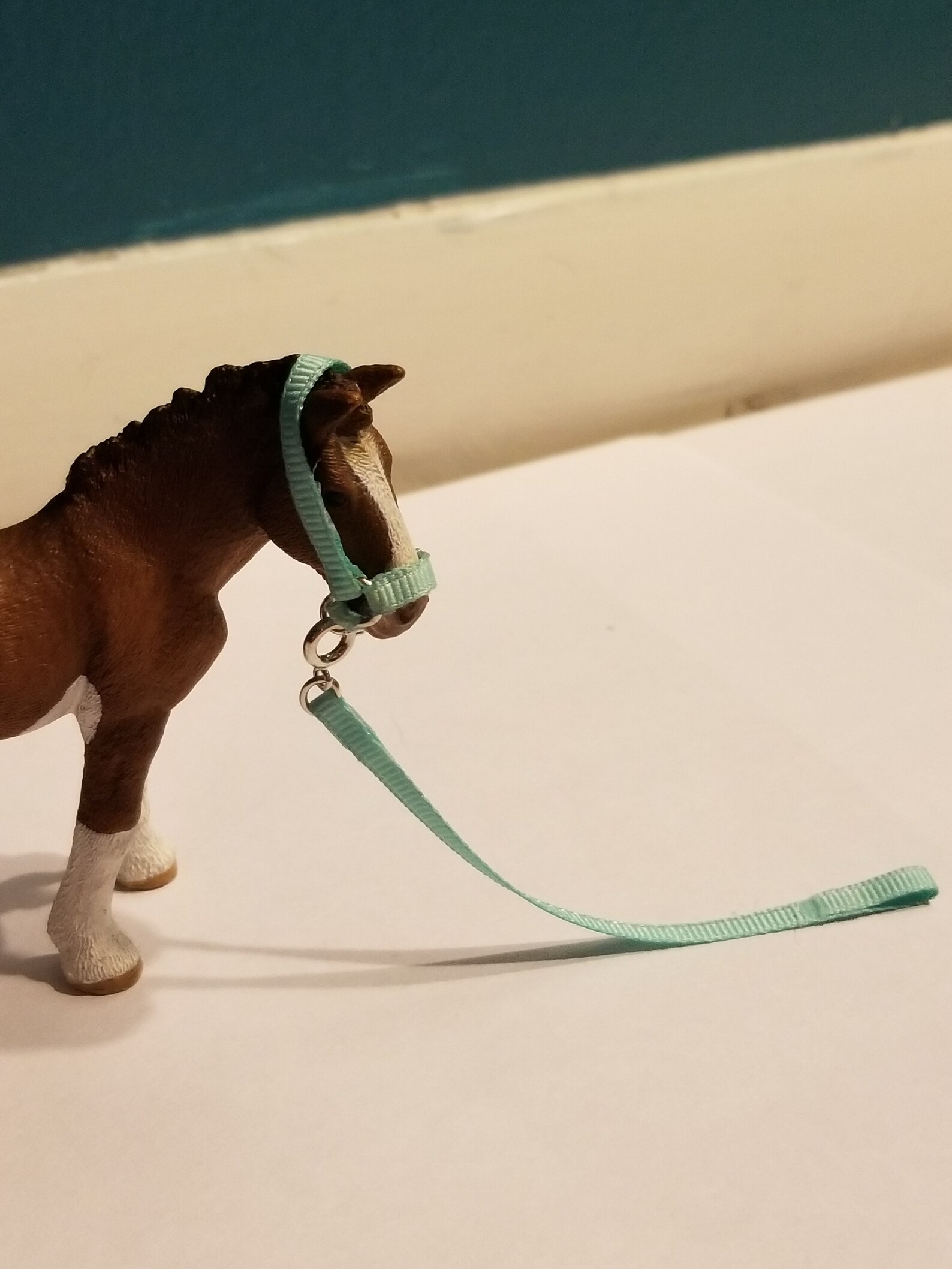 Schleich Clydesdale foal halter and lead rope Etsy