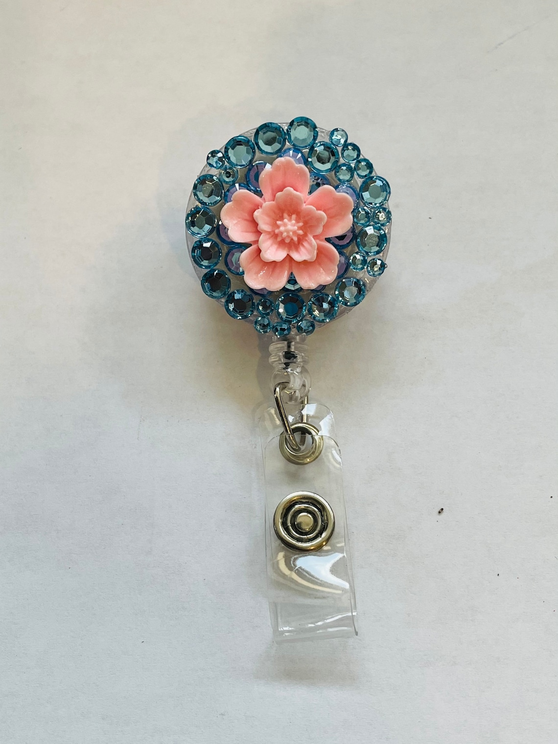 Sakura/sakura flowers/Sakura badge reel/cherry blossom/flower Etsy