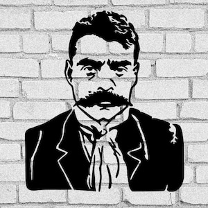 Emiliano Zapata SVG & PNG: Mexican Revolution Clip Art (Digital Download)