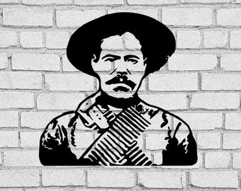 Pancho Villa SVG / Pancho Villa clip art / Pancho Villa / - Etsy México