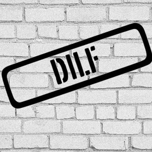 DILF stamp SVG | dilf clip art | dilfs |   dilf Download | d.i.l.f. | Dilf stamp cut file