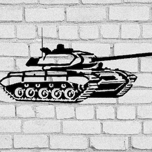Military Tank SVG: Army Clipart for Cricut (Digital Download)