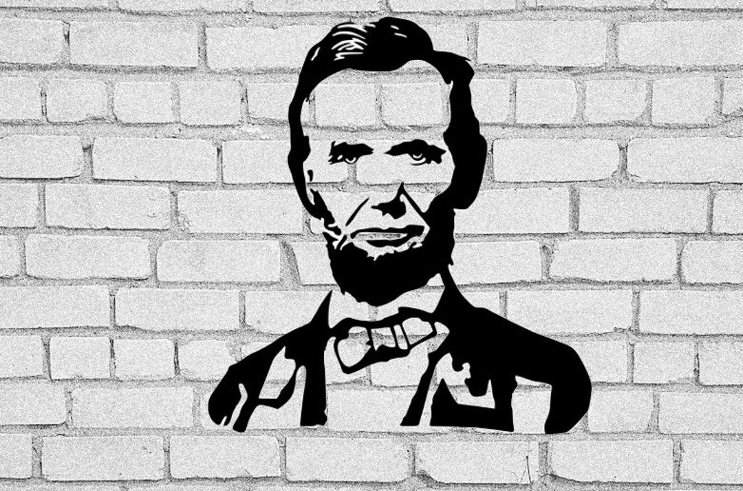 Abraham Lincoln SVG Lincoln Clip Art President Lincoln Lincoln Download