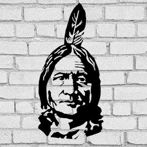 Sitting Bull SVG | Sitting Bull clip art | Lakota |   Sitting Bull digital download | Sitting Bull cut file | Cricut | Sitting bull png