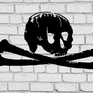 Aandenken Mori SVG | Aandenken Mori-illustraties | Aandenken Mori | Memento Mori downloaden | schedel | Schedel en gekruiste beenderen | Grafsteenschedel | Cricut