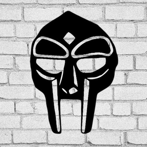 MF Doom SVG | MF Doom clip art | Doomsday |   Doom digital Download | mf Doom inspired cut file | Cricut | mf doom png