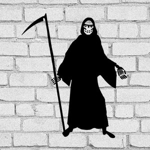 Grim reaper SVG | Grim reaper clip art | Grim reaper |  Grim reaper Download | Death | Spectre of Death | Santa Muerte | Cricut