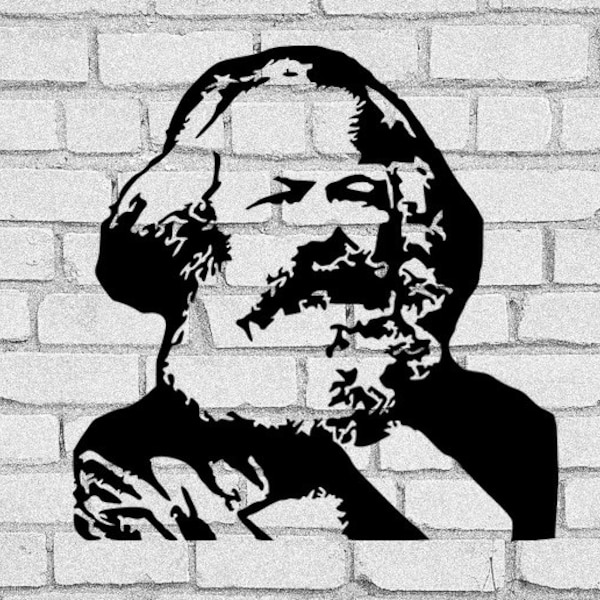 Karl Marx SVG | Karl Marx clip art | Workers |  Karl Marx  Download | Marxism | Socialism | Philosophy | Cricut