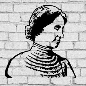 Helen Keller SVG | Helen Keller clip art | Helen Keller |  Helen Keller Download | Blind | Deaf | Feminist | Cricut