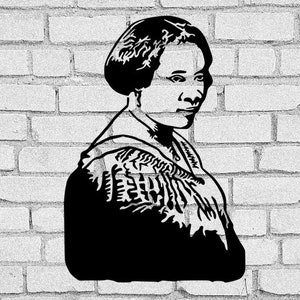 Madame C. J. Walker SVG / Madame C. J. Walker clip art / Madame C. J. Walker / Madame C. J. Walker Descargar / Cricut