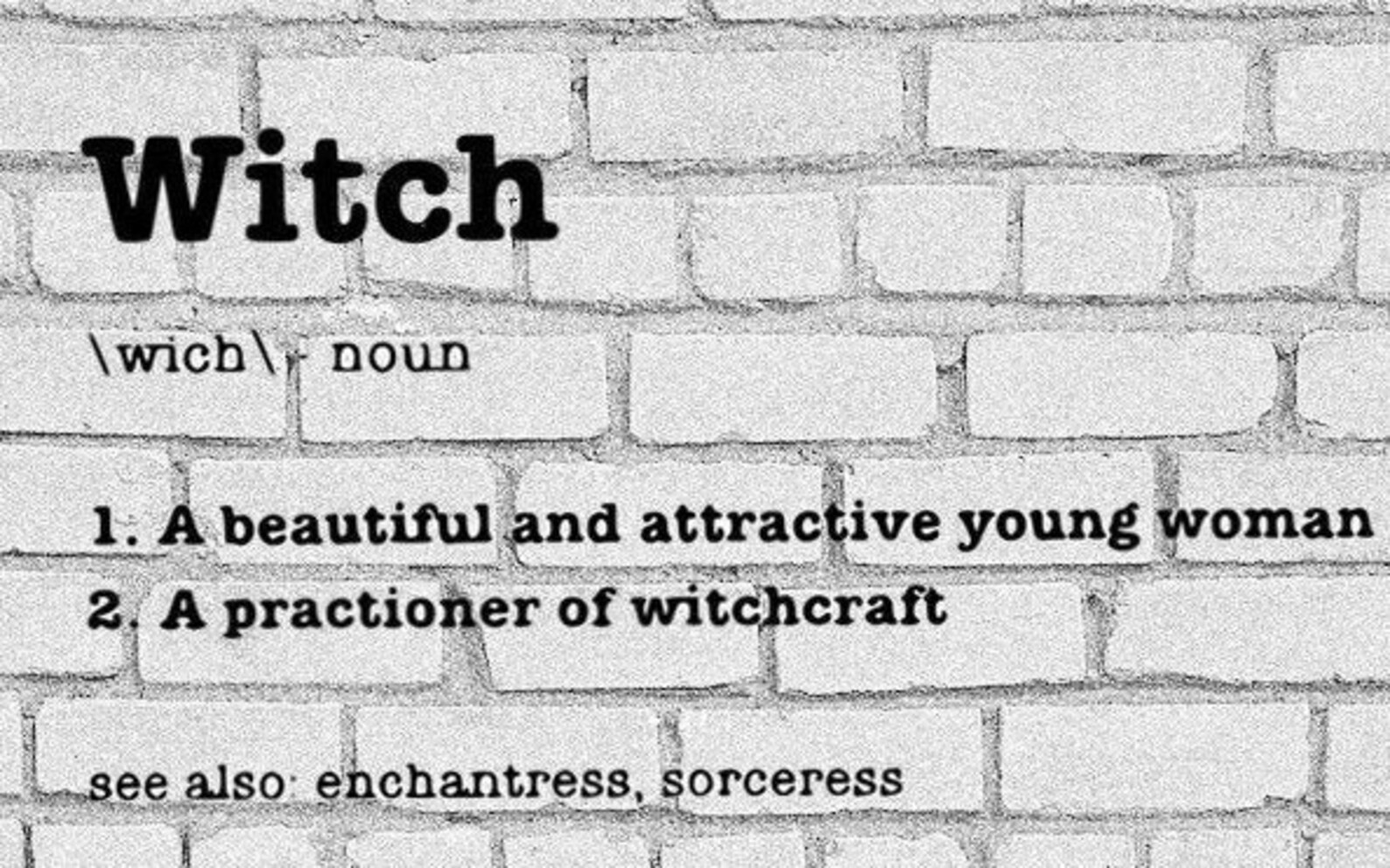 Witch Definition SVG Witch Clip Art Wicca Witch Download Etsy