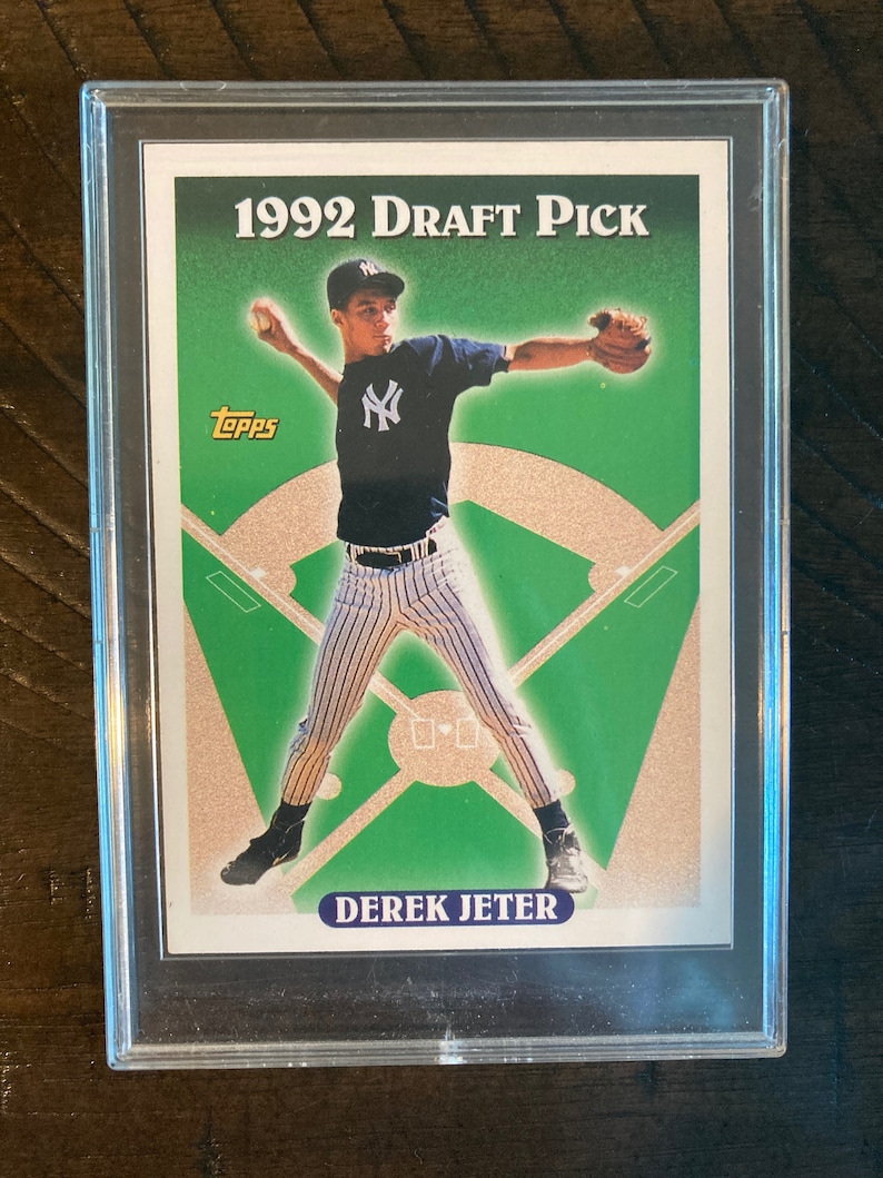 1992 Derek Jeter Rookie Card | Etsy