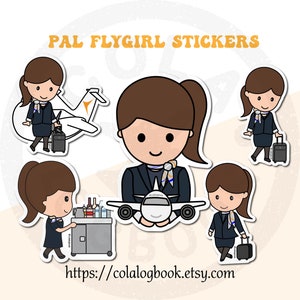 Adesivos PAL Flygirl