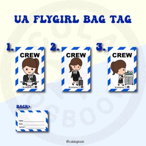 UA Flygirl Bag Tag