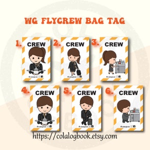 WG Flycrew Bag Tag