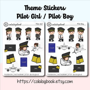 Pilot Stickers