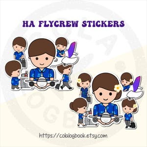 Adesivos Aloha Flycrew