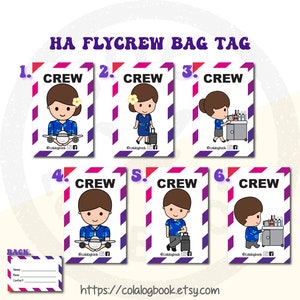 Aloha Flycrew Bag Tag