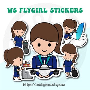 Adesivos WJA Flygirl/Flyboy