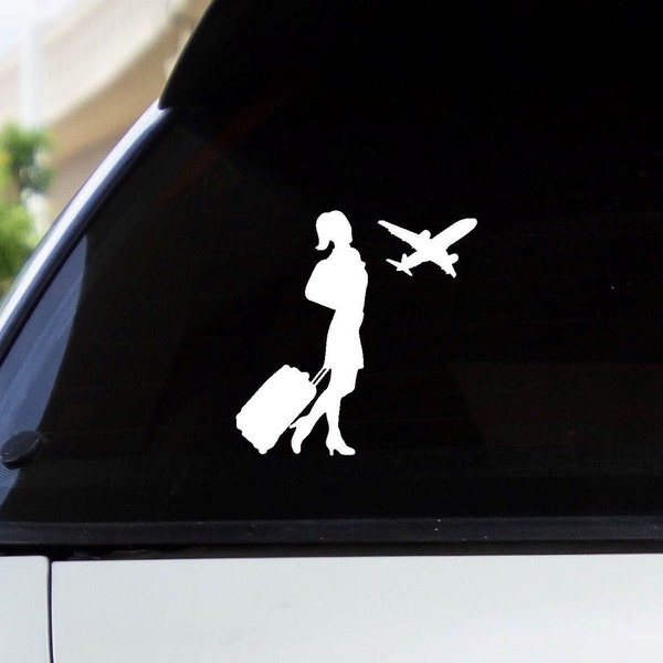 Flight Attendant Stickers - Etsy