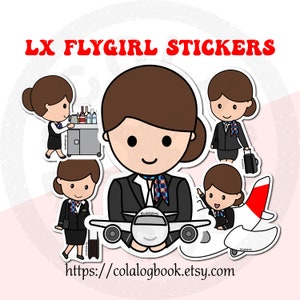 Adesivos LX Flygirl