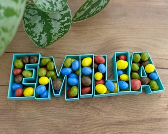 Etiqueta/letras rellenables, caja de regalo para cumpleaños, regalos de dinero, regalos de bautizo, ahijados, confirmaciones, regalos para bebés, hechos a mano