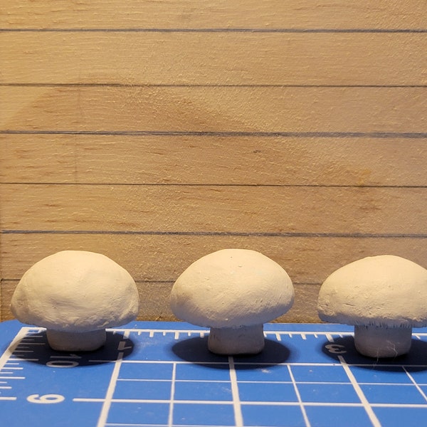 1-3 count 1.25" x .75" high mushroom silicone mold chocolate edibles gummies resin cement clay wax