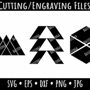 3 Destiny Vektor-Set, Hunter Vektor, Hexenmeister Design, Videospiel, Titan Clip Art, Clip Art, Destin Cricut Silhouette svg, eps, dxf, png, jpg