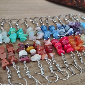 Natural Gemstone Chip Bead Assorted Stone 32 Strand High Quality Crystal  Necklace Bracelet Earring Irregular Shaped Freeform Jewelry Making 