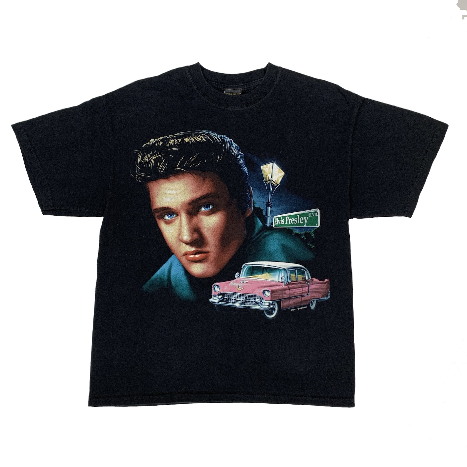 Vintage Elvis Presley Graphic Tee Shirt Etsy