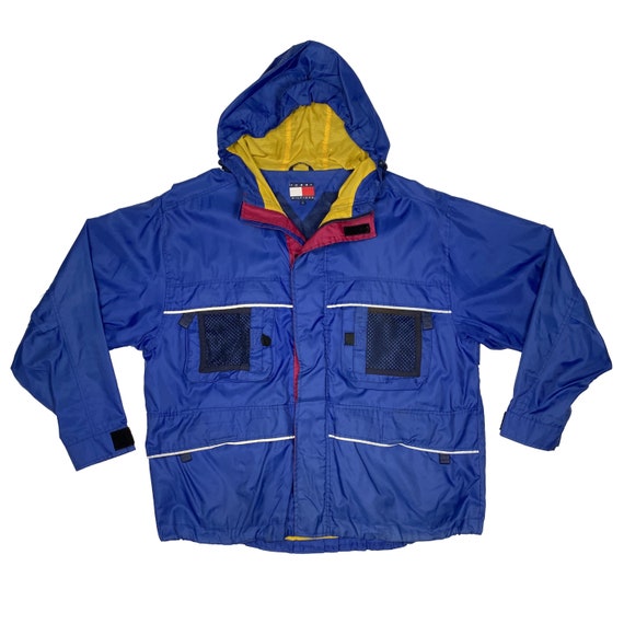 Vintage Tommy Hilfiger Hooded Windbreaker 3M