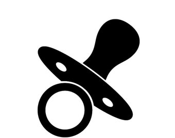 Download Pacifier Clipart Etsy
