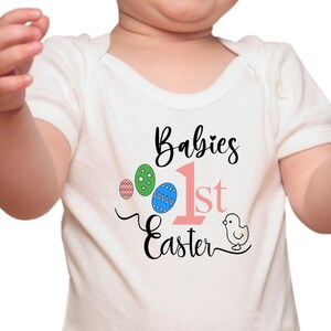 Babies 1st Easter Instant Digital Download inclut Cricut SVG Cut File, JPEG Printable Image, PNG Transparent File