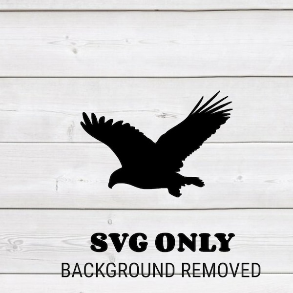 Flying Eagle Silhouette SVG **Only** , Eagle Cut File, Eagle SVG, Cricut SVG Flying Eagle Cut File, Cutfile, Silouette Cut Out