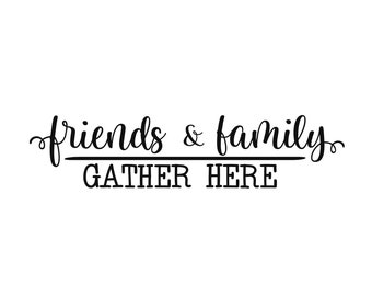 Download Family Friends Svg Etsy