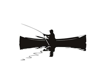 Download Fishing Boat Svg Etsy