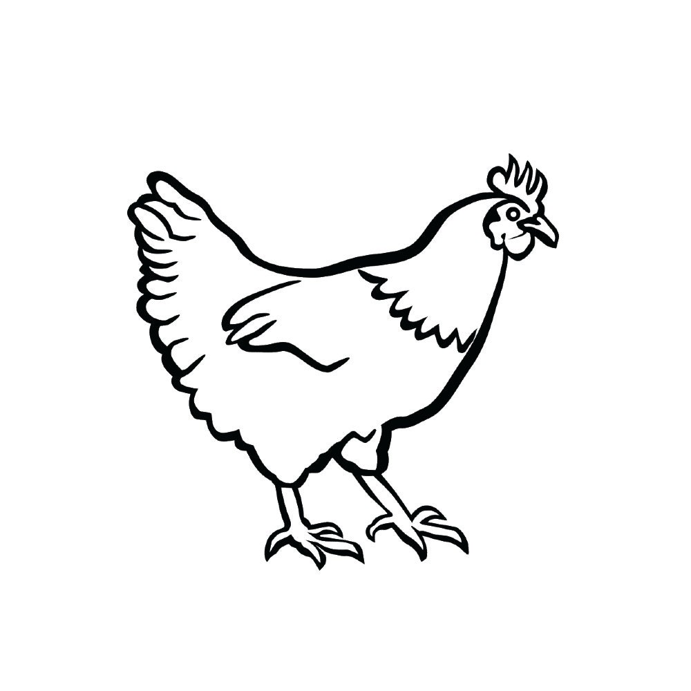 Huhn Silhouette Instant Download enthält Cricut Cameo Etsy