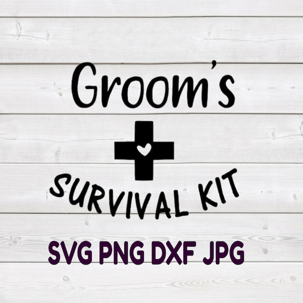 Grooms Survival Kit - Etsy