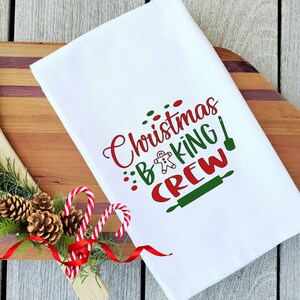 Christmas Bakin Crew Potholder Sign Silhouette Instant Download SVG Cut File JPG Printable PNG Transparent