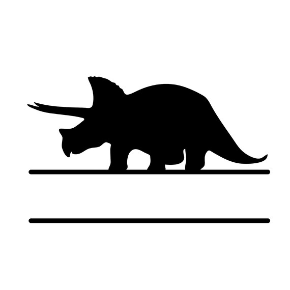 dinosaur with split head