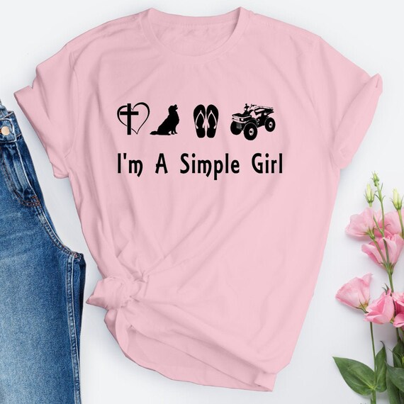 I'm A Simple Girl Instant download includes Cricut Cameo | Etsy