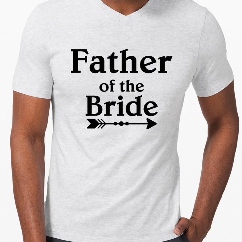 Father of the Bride T-shirt Wedding Sign Instant Download - Etsy