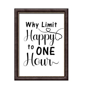 Waarom beperk u tot een uur Teken Instant Download voor Cricut Cameo Silhouette SVG Cut File JPG Afdrukbaar PNG Transparant bestand